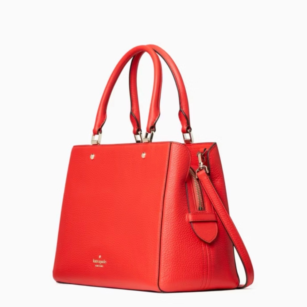 NWT Kate Spade Leila Medium Triple Compartment Satchel